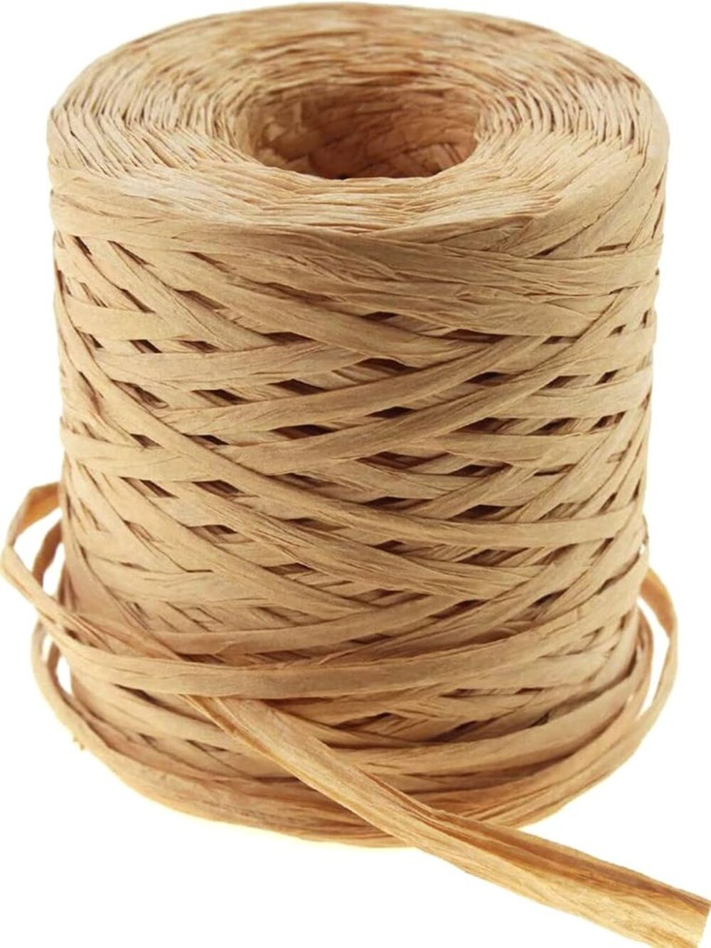218 Yards Raffia Paper Craft Ribbon Packing Paper Twine, 1/4 Inch by 218 Yards K